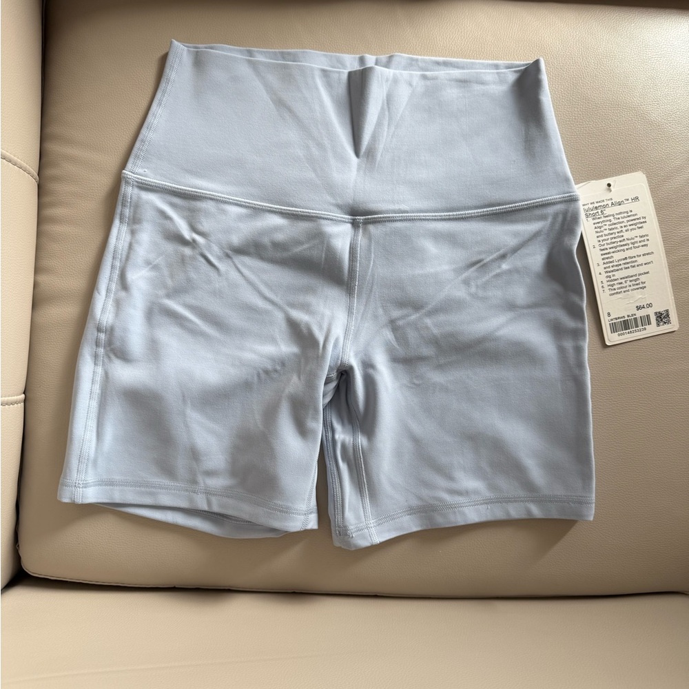 Lululemon Athletica Light Blue Athletic Shorts